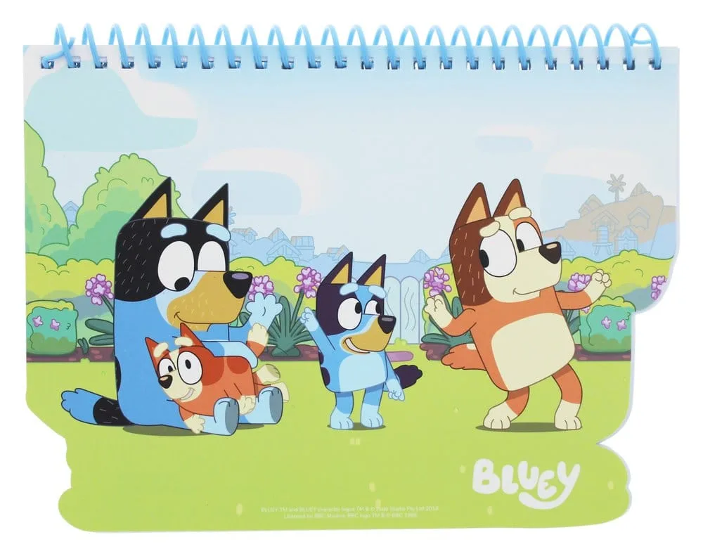 Bluey Colouring Set – Travel Book with Stickers and Crayons 2