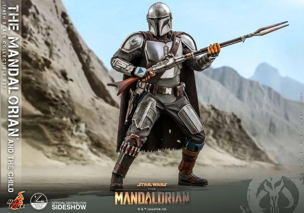 Star Wars Action Figure Set – The Mandalorian and The Child 1/4 9
