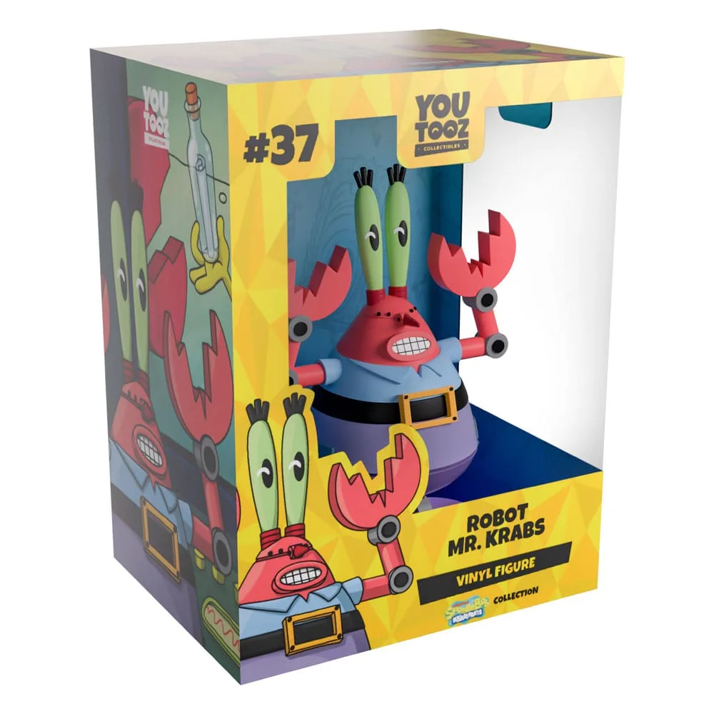 SpongeBob SquarePants Vinyl Figure – Robot Mr. Krabs 13 cm 2