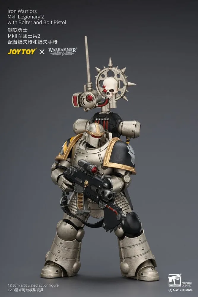 Warhammer Action Figure – Iron Warriors MkII Legionary 2 12.3 cm 10
