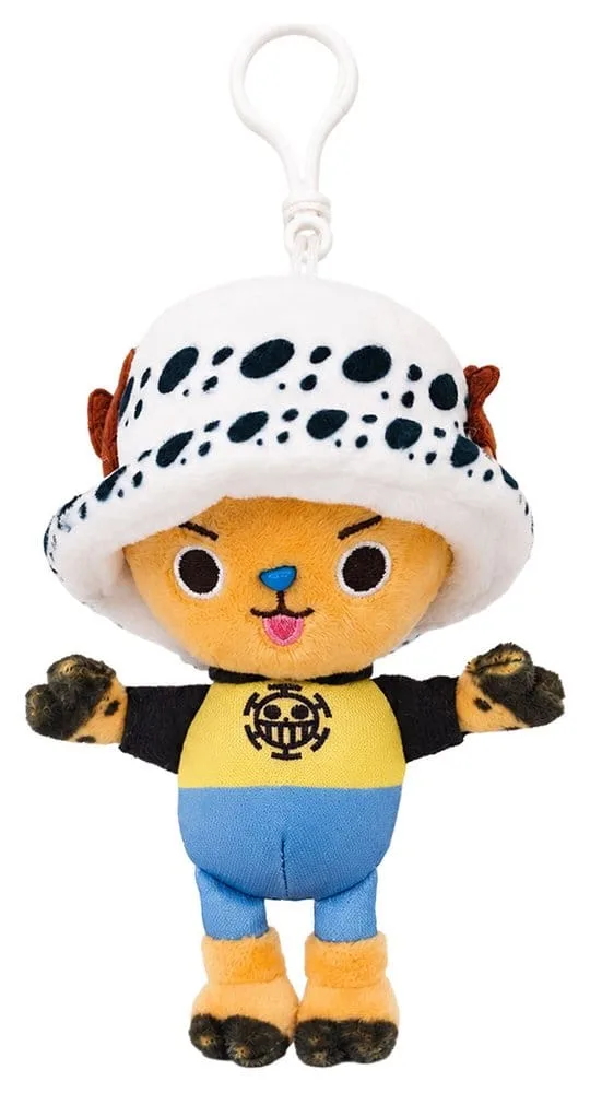One Piece Plush Bag Clips – Blind Box Display of 6 11 cm 7