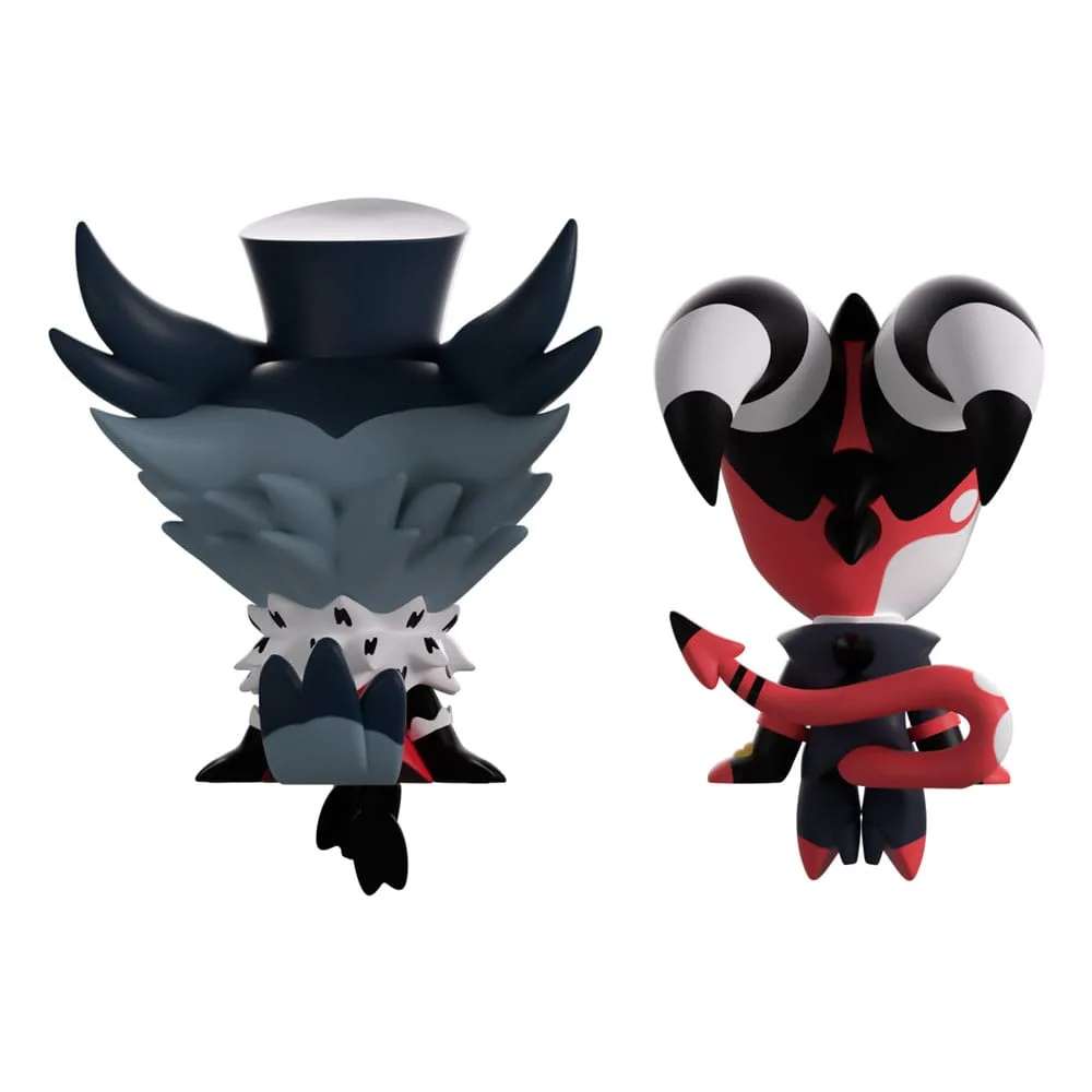 Helluva Boss Vinyl Figures – Blitzo and Stolas Monitor Buddiez 2
