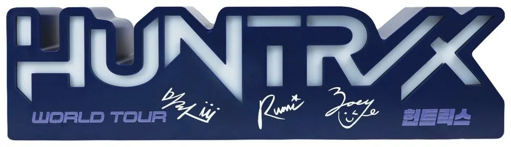 KPop Demon Hunters Lamp – Huntr/x Logo