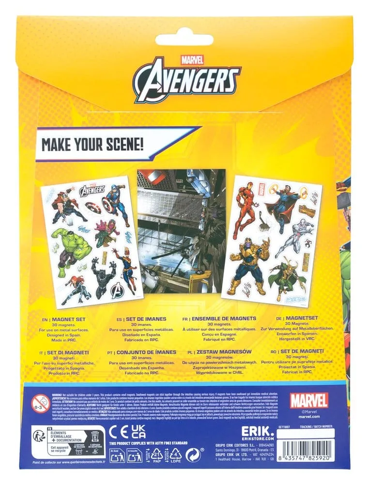 Marvel Magnet Set – Avengers Die-Cut Designs 2