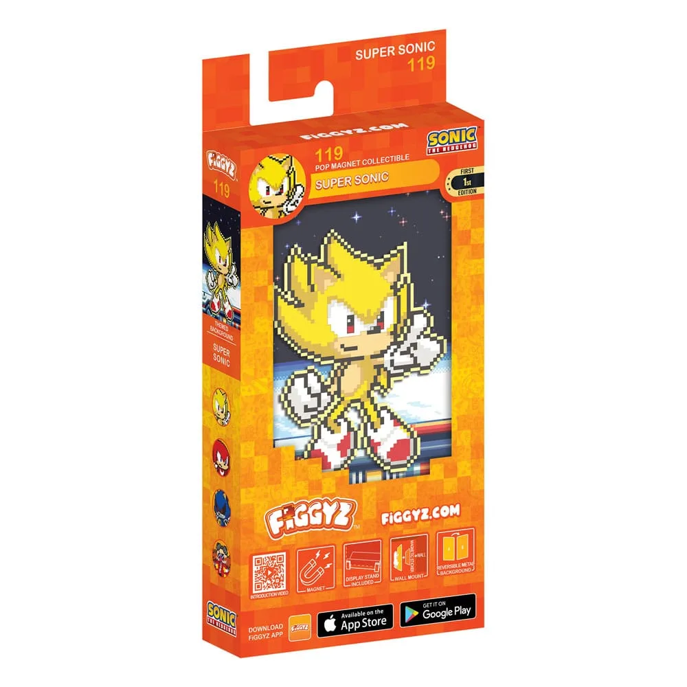 Sonic the Hedgehog Magnet – Modern Super Sonic FiGGYZ 11 cm 2