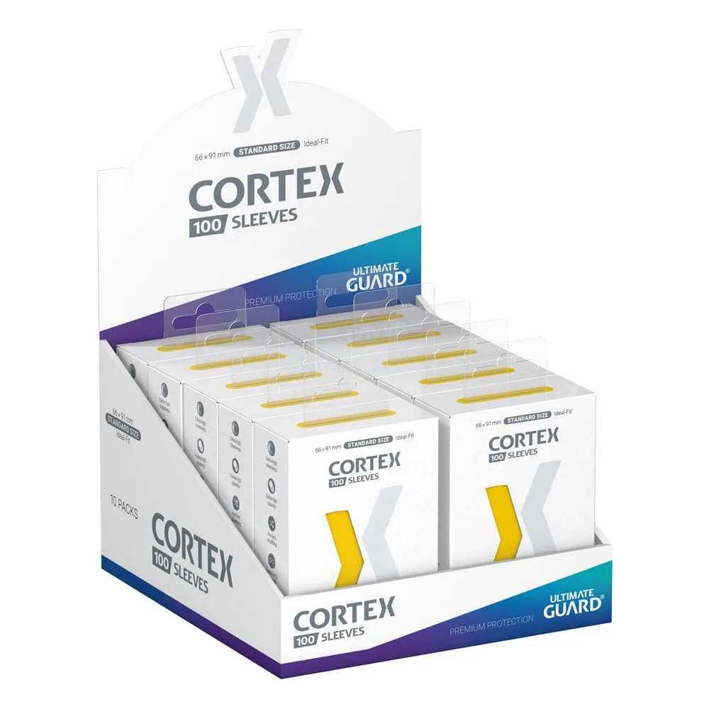 Ultimate Guard Card Sleeves – Yellow Cortex 100 Pack 66 x 91 mm 5