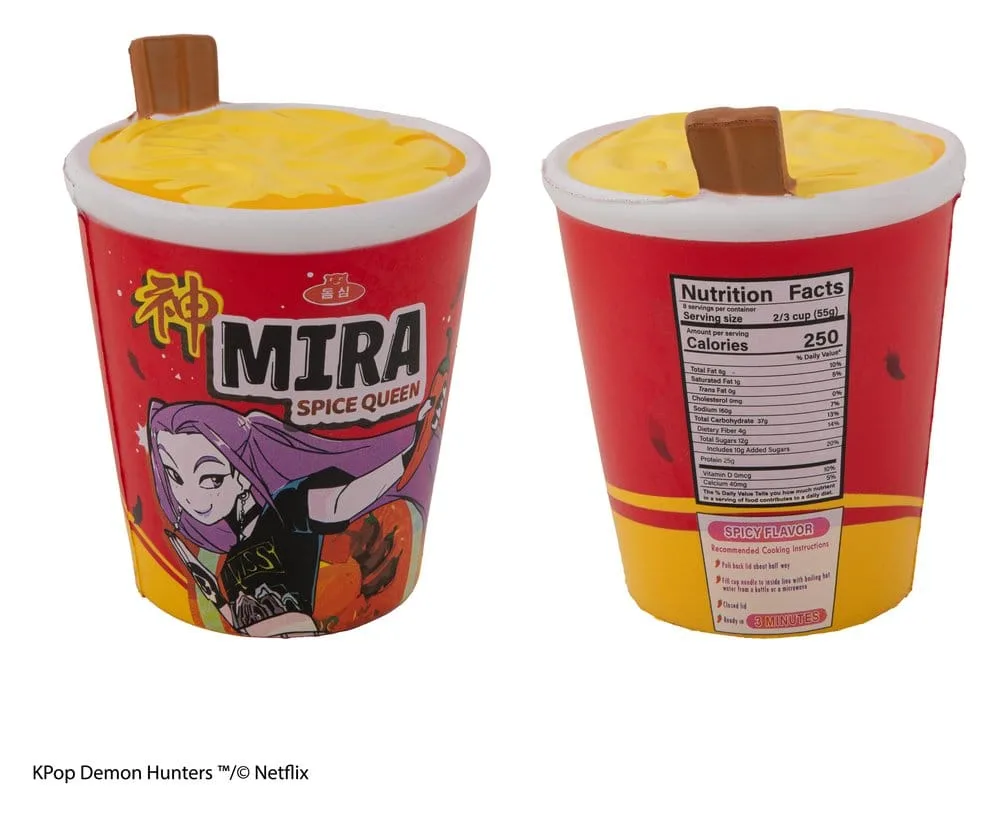 KPop Demon Hunters Squishy Figure – Mira Spice Queen Noodles 2