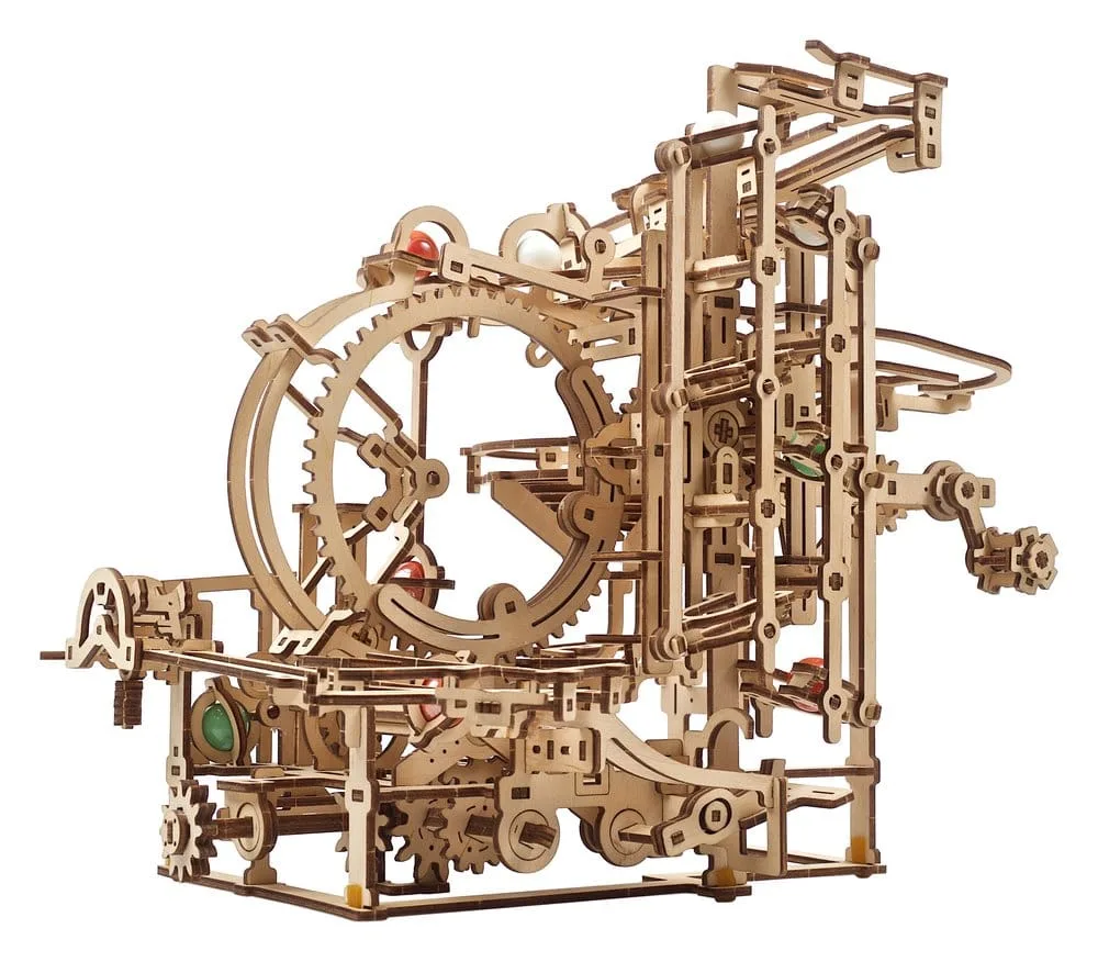 Ugears Wooden Model Kit – Marble Run Stepped Hoist 23