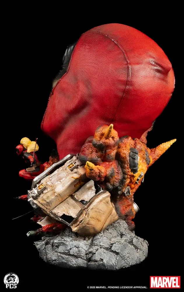 Marvel Fine Art Bust – Deadpool Corps Diorama 42 cm 6