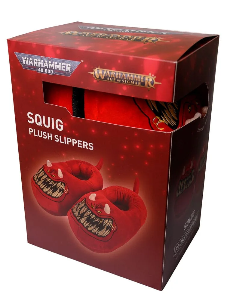Warhammer 40K Slippers – Red Squig One Size 9
