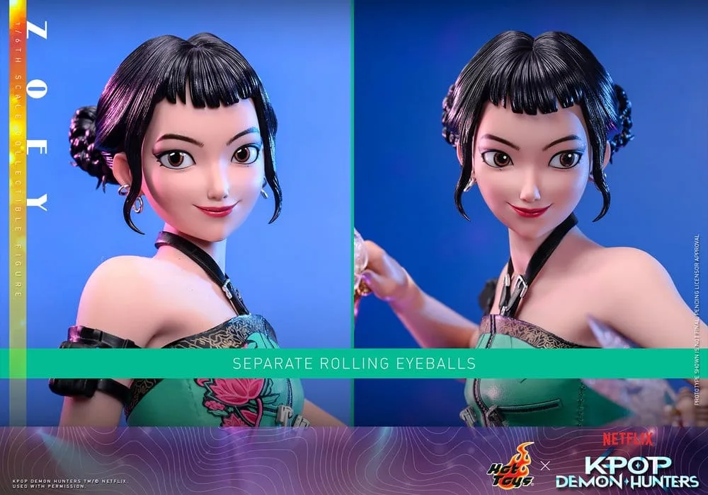 KPop Demon Hunters Action Figure – Zoey 1/6 Scale 27 cm 18