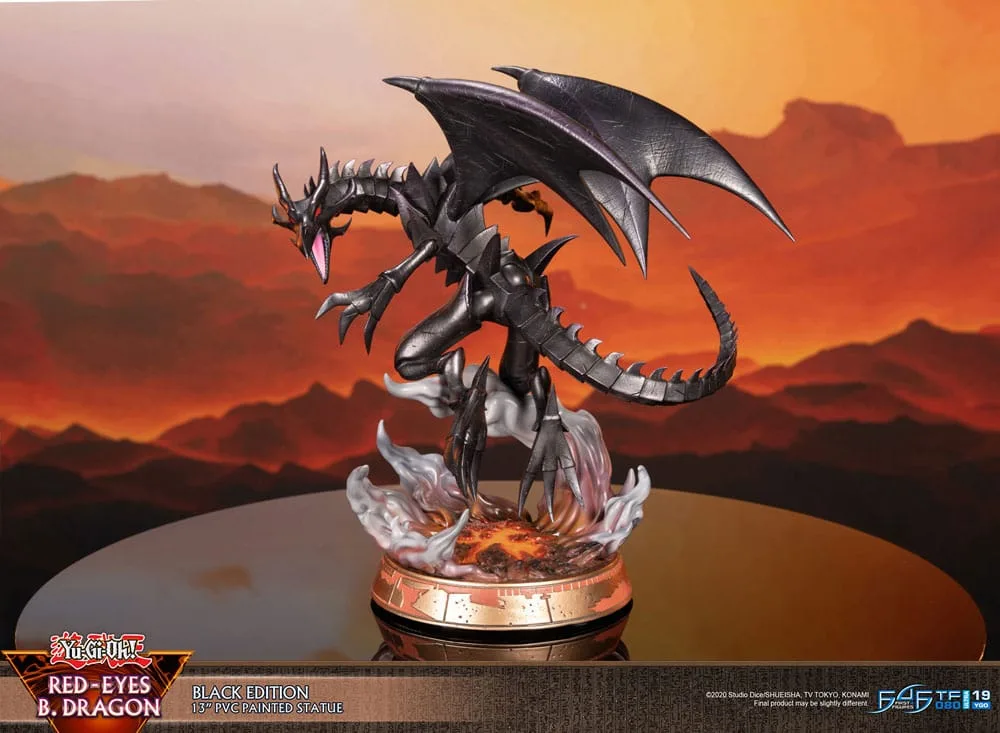 Yu-Gi-Oh! PVC Statue – Red-Eyes B. Dragon Black 33 cm 21