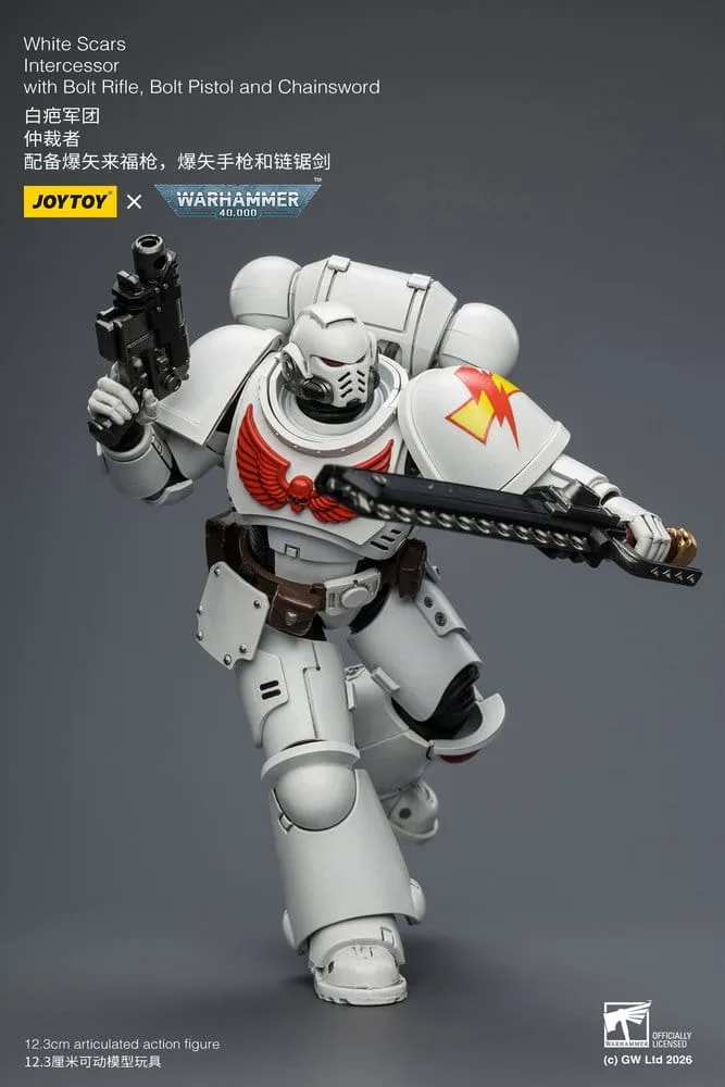 Warhammer 40,000 Action Figure – White Scars Intercessor 12.3 cm 18