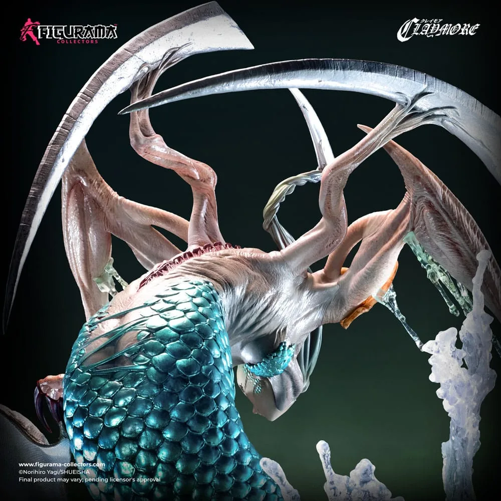 Claymore Statue – Clare vs. Ophelia Elite Exclusive 1:6, 69 cm 12