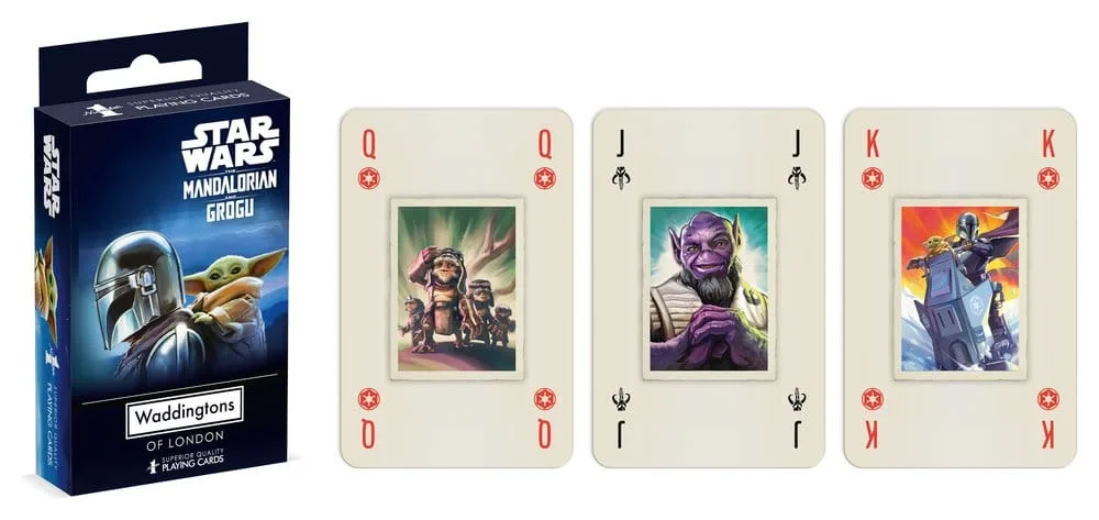 Star Wars Playing Cards – The Mandalorian and Grogu English 3