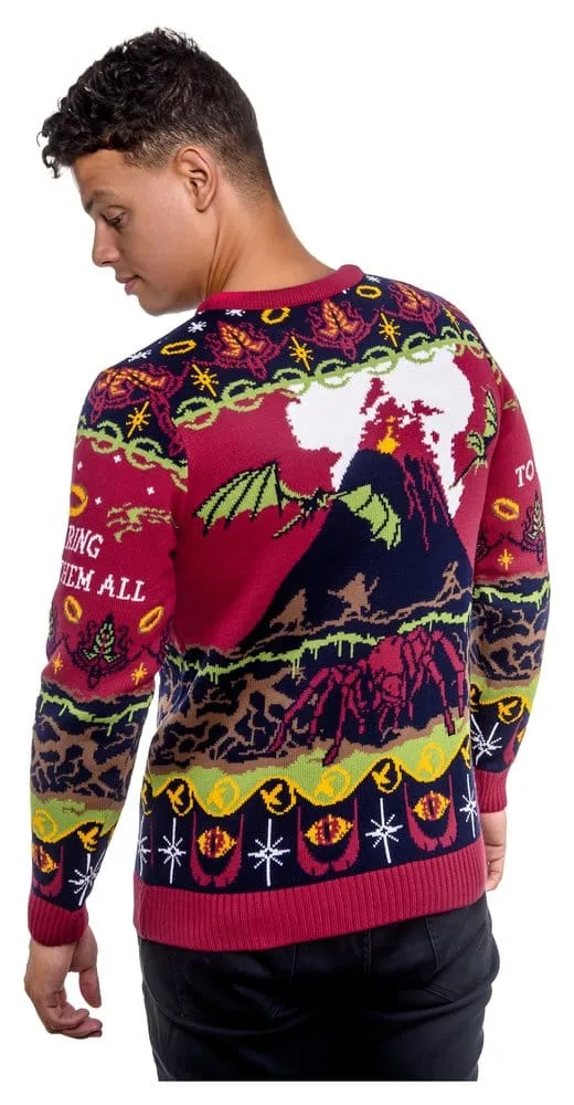 Lord of the Rings Christmas Sweater – One Sweater to Rule Them All XS 3