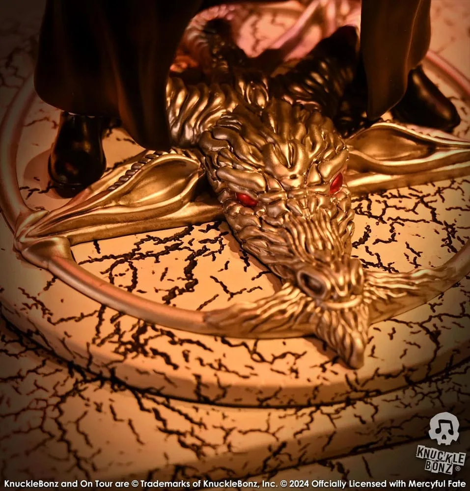 Mercyful Fate Statue – King Diamond III Black Version 22 cm 4
