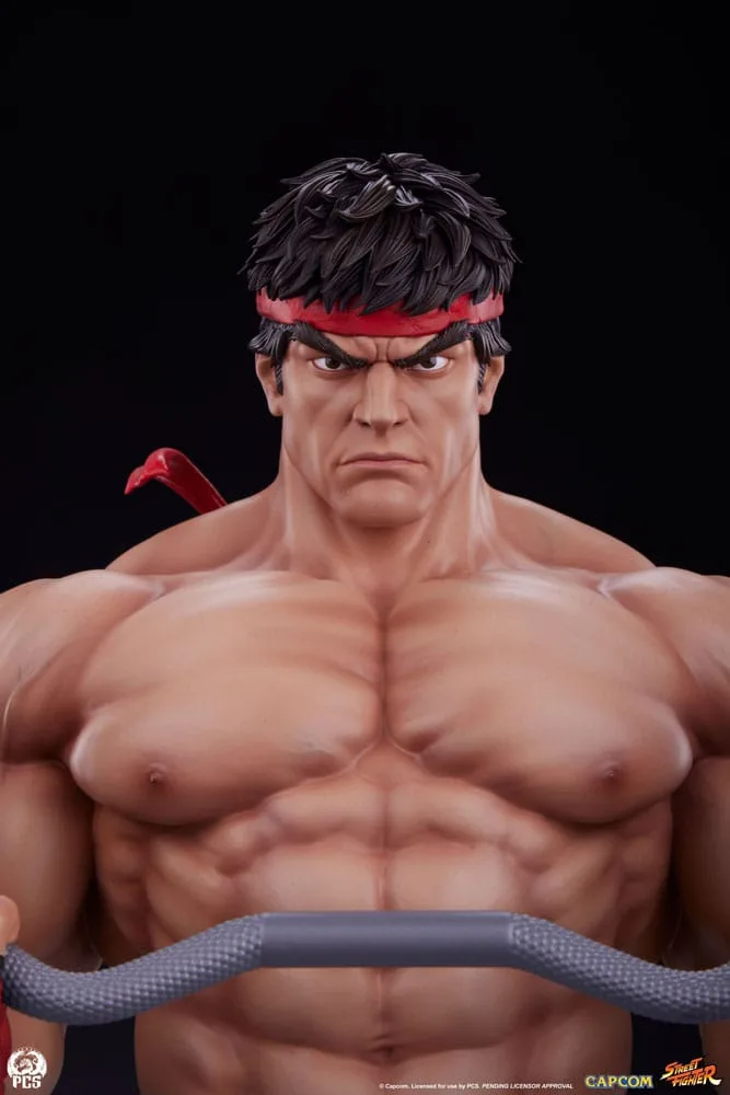 Street Fighter Statue – Ryu Powerlifting 1/4 Scale 53 cm 12