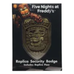 Five Nights at Freddy’s Replica Badge – Antique Brass 90 x 55 mm 4