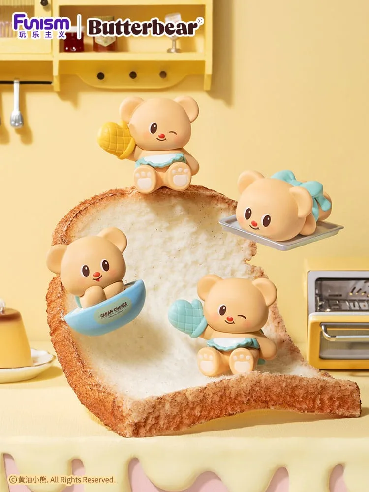 Butterbear Mini Figure Display – Baked with Love Chubby Face 3