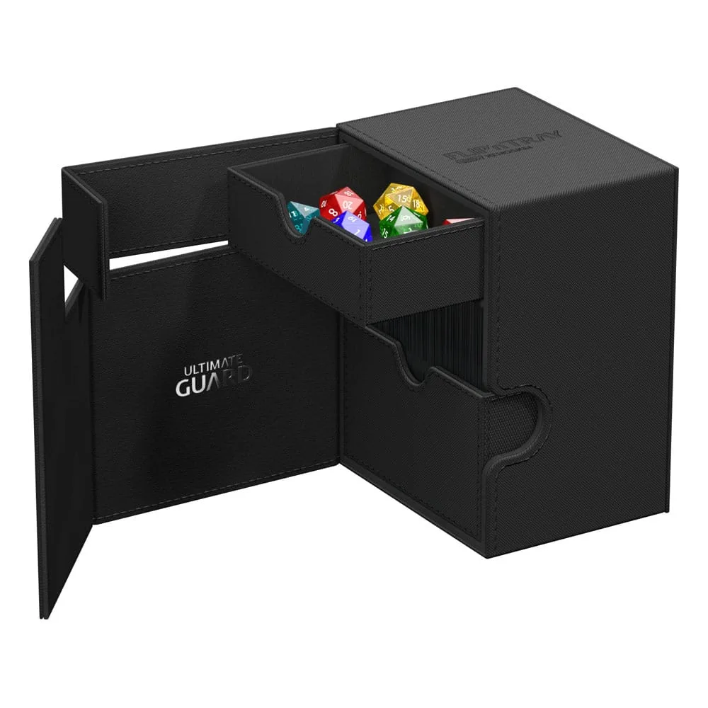 Ultimate Guard Deck Box – Flip’n’Tray 133+ Xenoskin Black 6