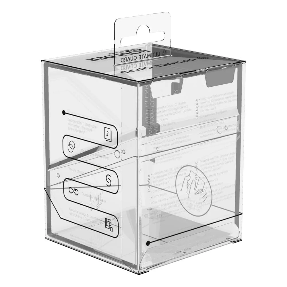 Ultimate Guard Deck Box – Boulder 100+ Clear 10