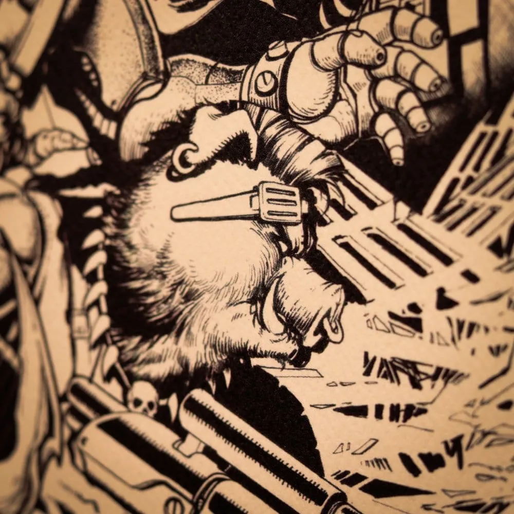 Teenage Mutant Ninja Turtles Art Print – Comic 42 x 30 cm 8