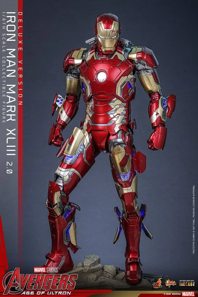 Avengers Action Figure – Iron Man Mark XLIII 2.0 Deluxe 32 cm 13