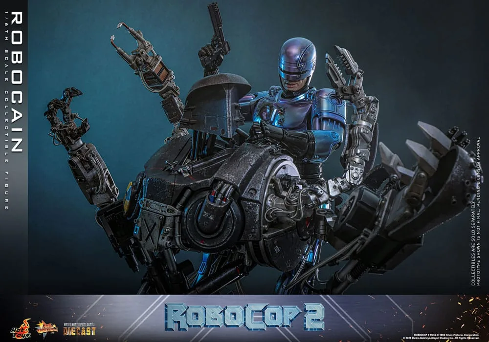 RoboCop 2 Action Figure – RoboCain Diecast 40 cm 10