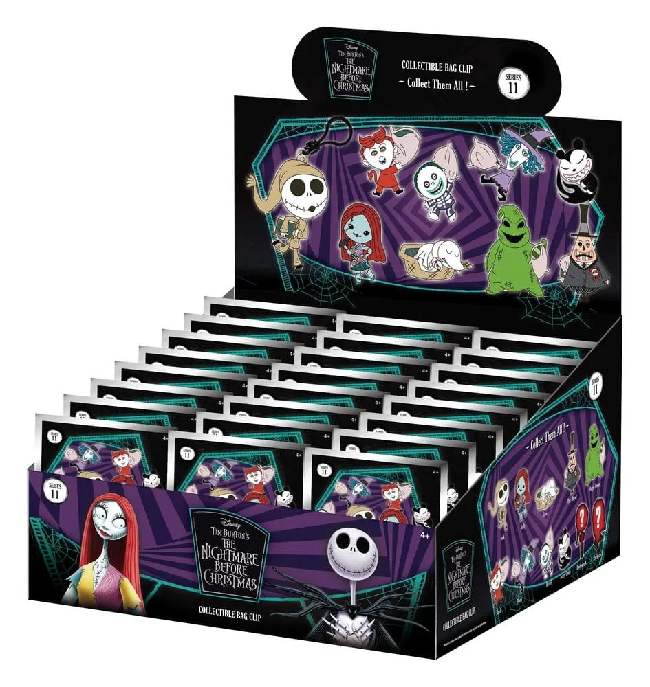 Nightmare Before Christmas Bag Clips – Series 11 24 Blind Bags
