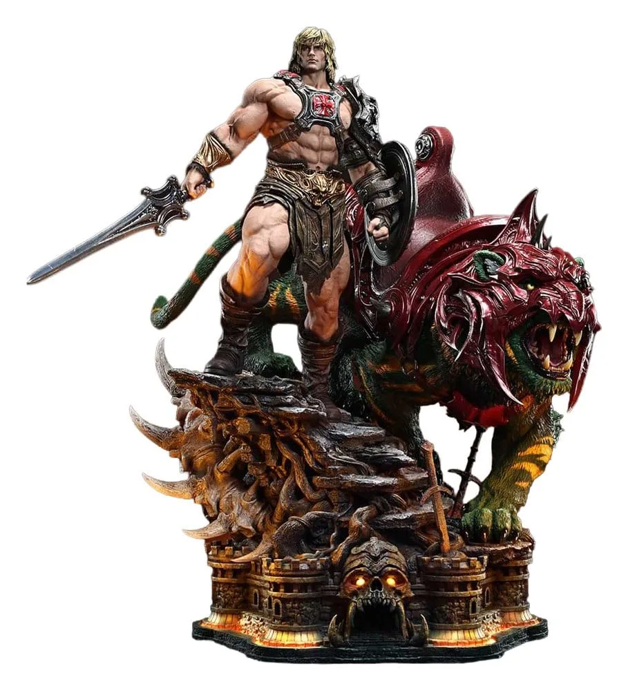 Masters of the Universe Statue – He-Man and Battle Cat 86 cm
