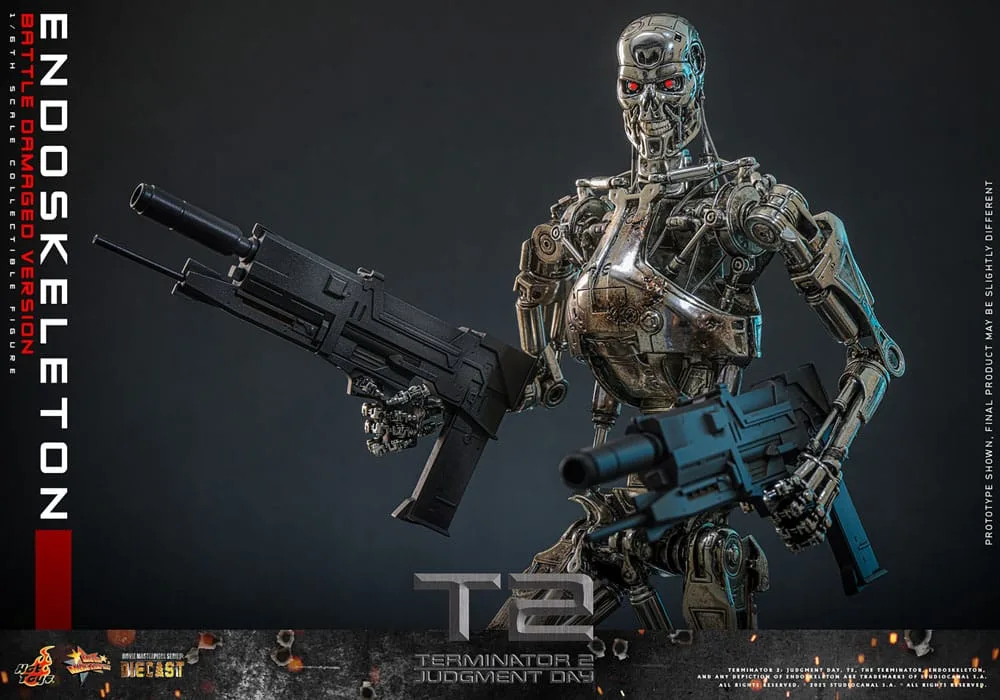 Terminator 2 Figure – Battle-Damaged Endoskeleton 1/6 31 cm 14