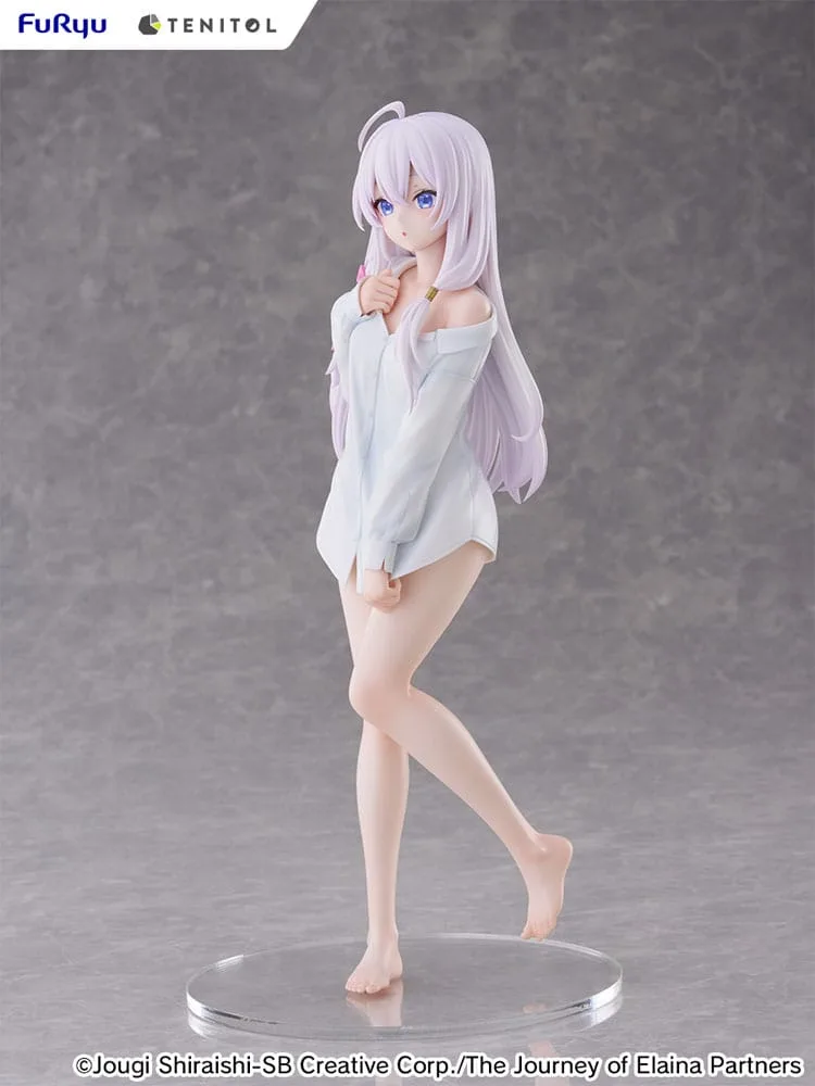 Wandering Witch Statue – Elaina Shirt Version Tenitol Tall 30 cm 14
