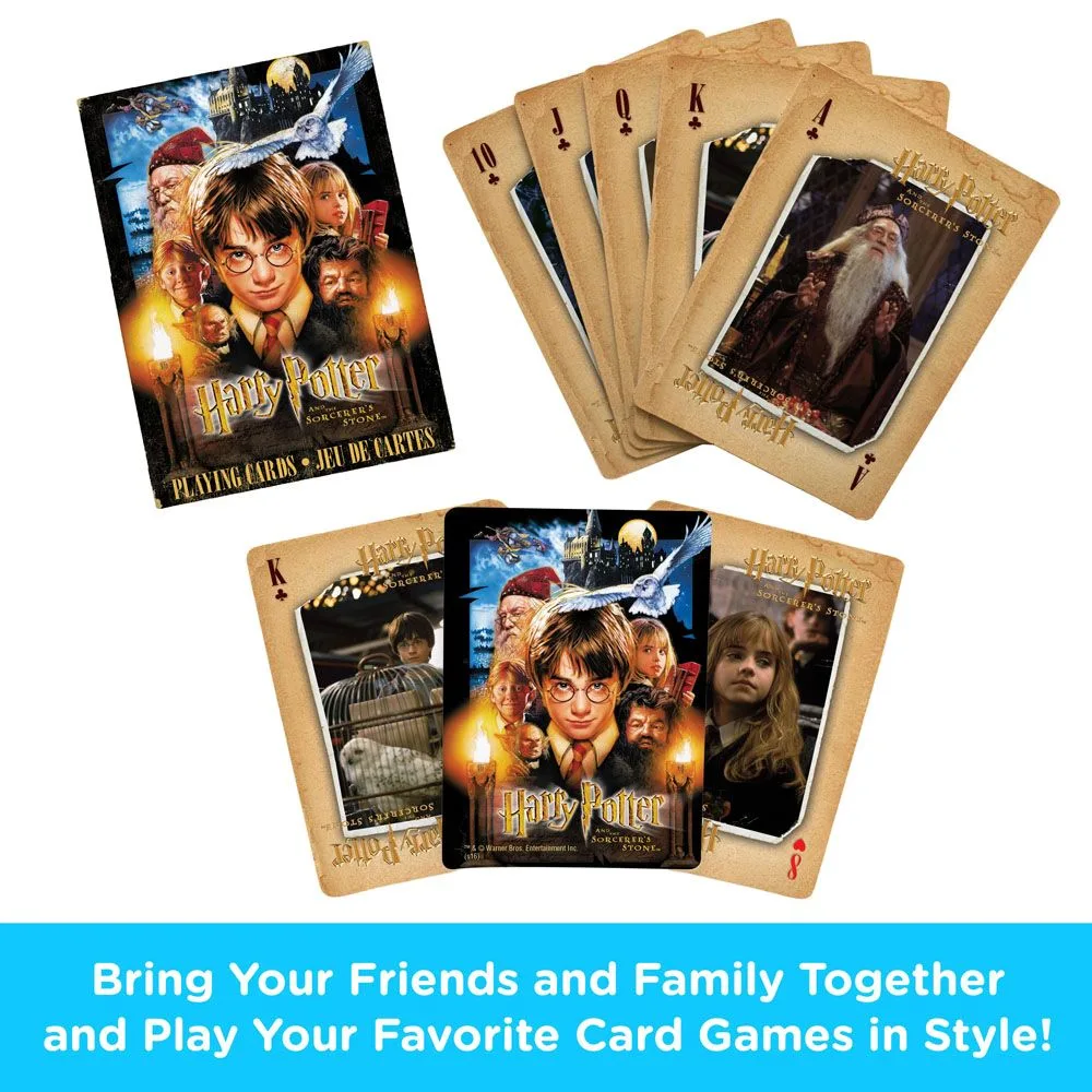 Harry Potter Playing Cards – Sorcerer’s Stone 54-Card Deck 2