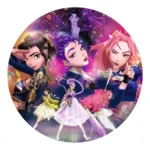 KPop Demon Hunters Round Puzzle – For the Fans 52 cm 2