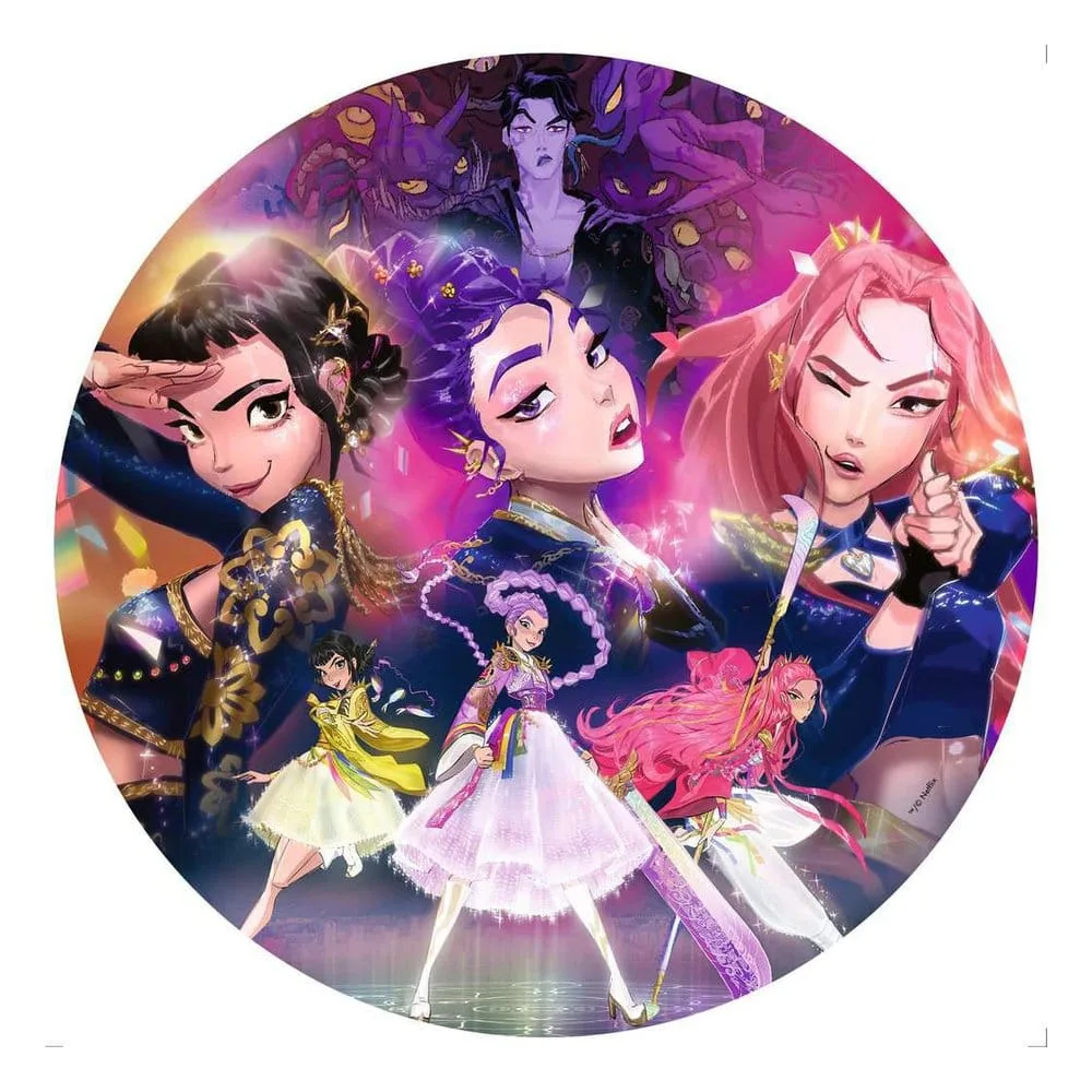 KPop Demon Hunters Round Puzzle – For the Fans 52 cm 2