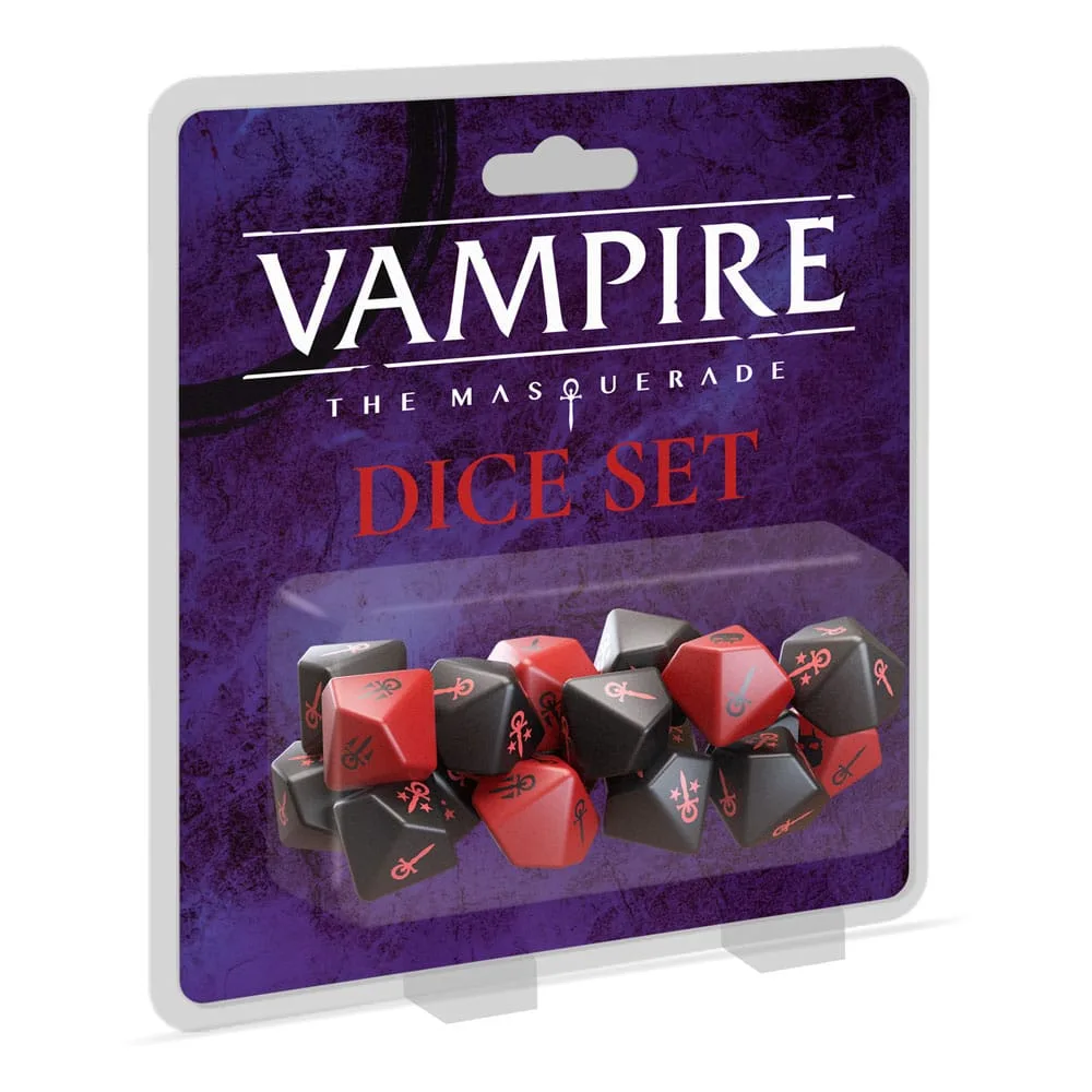 Vampire: The Masquerade RPG Dice Set – 5th Edition