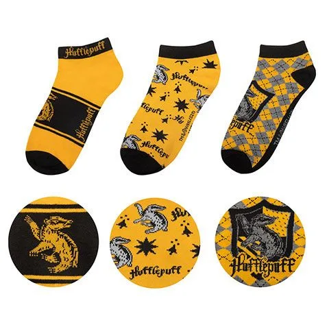 Harry Potter Ankle Socks – Hufflepuff 3-Pack
