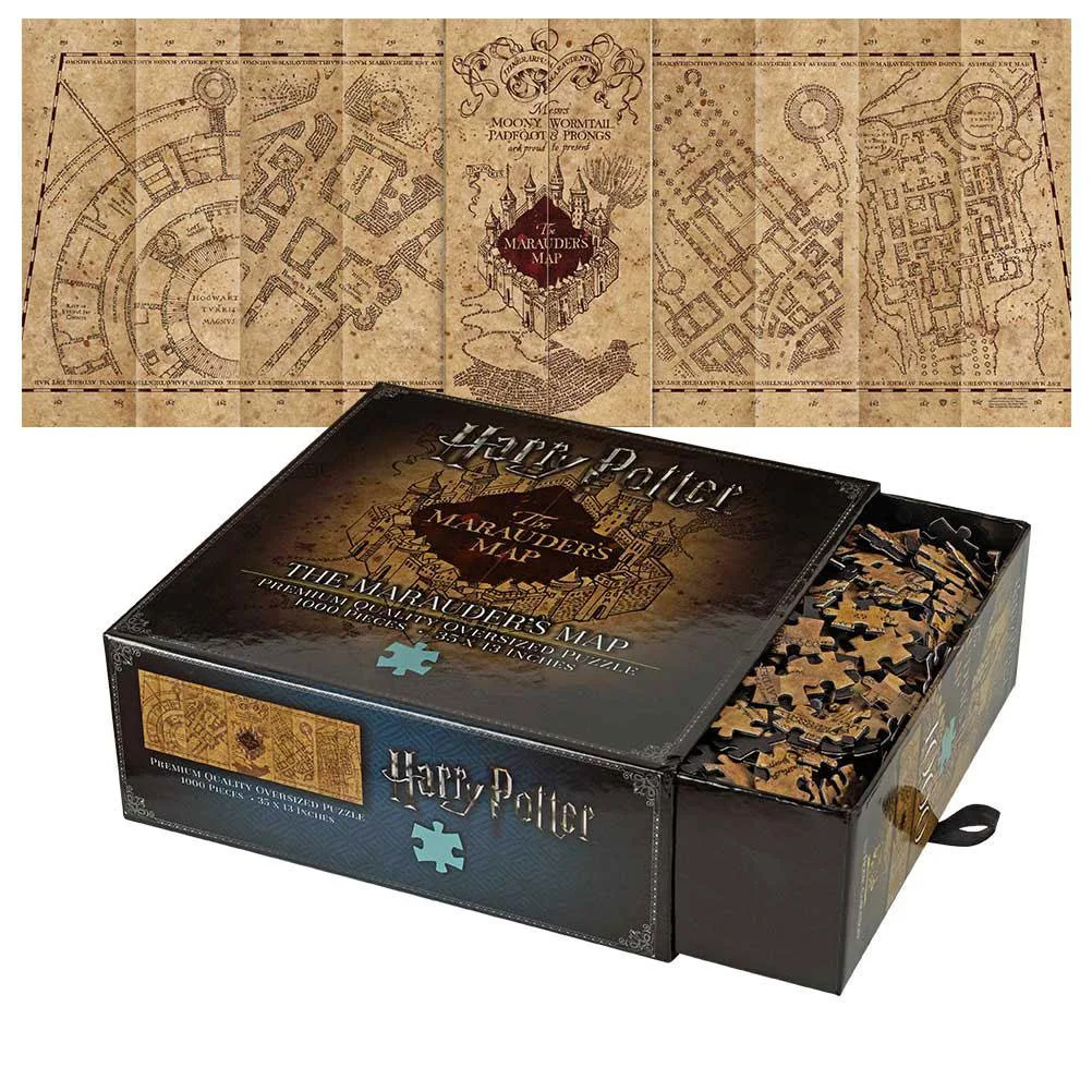 Harry Potter Puzzle – Marauder's Map Cover 89 x 33 cm
