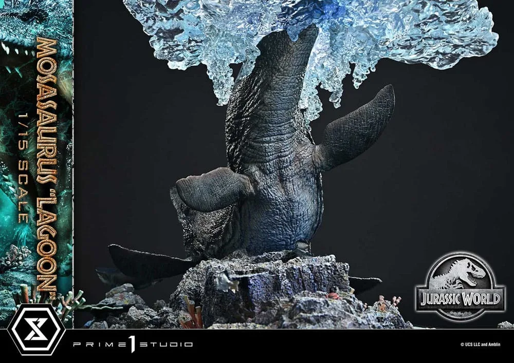 Jurassic World Statue – Mosasaurus Lagoon Bonus Version 57 cm 15