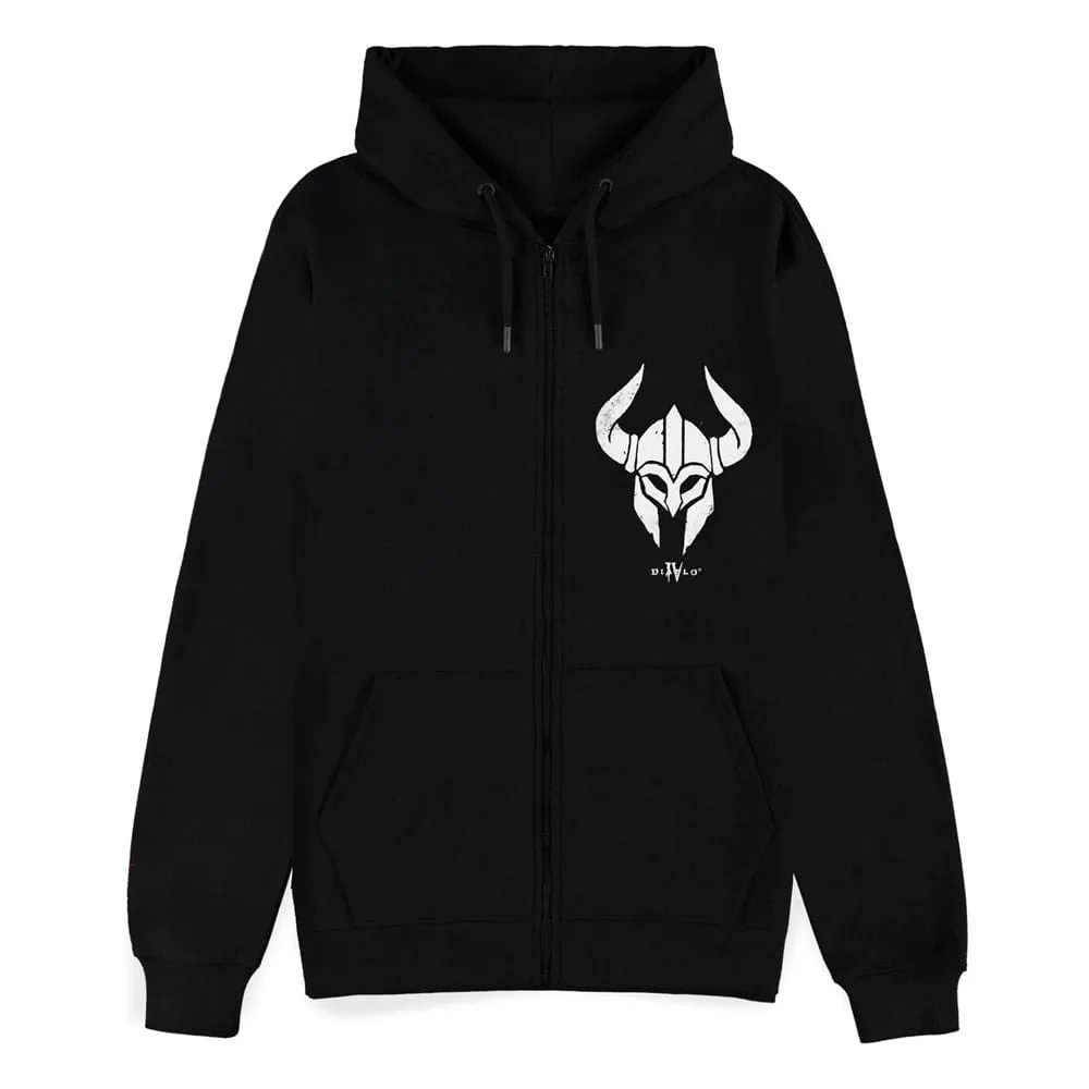 Diablo IV Zip Hoodie – Barbarian Sigil S