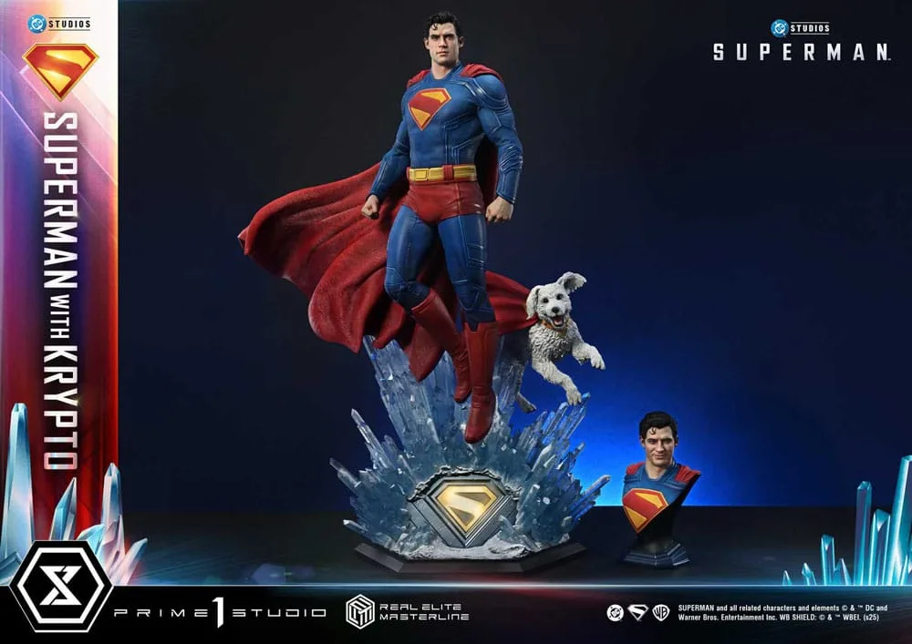 Superman 2025 Statue – With Krypto Bonus Version 95 cm 18