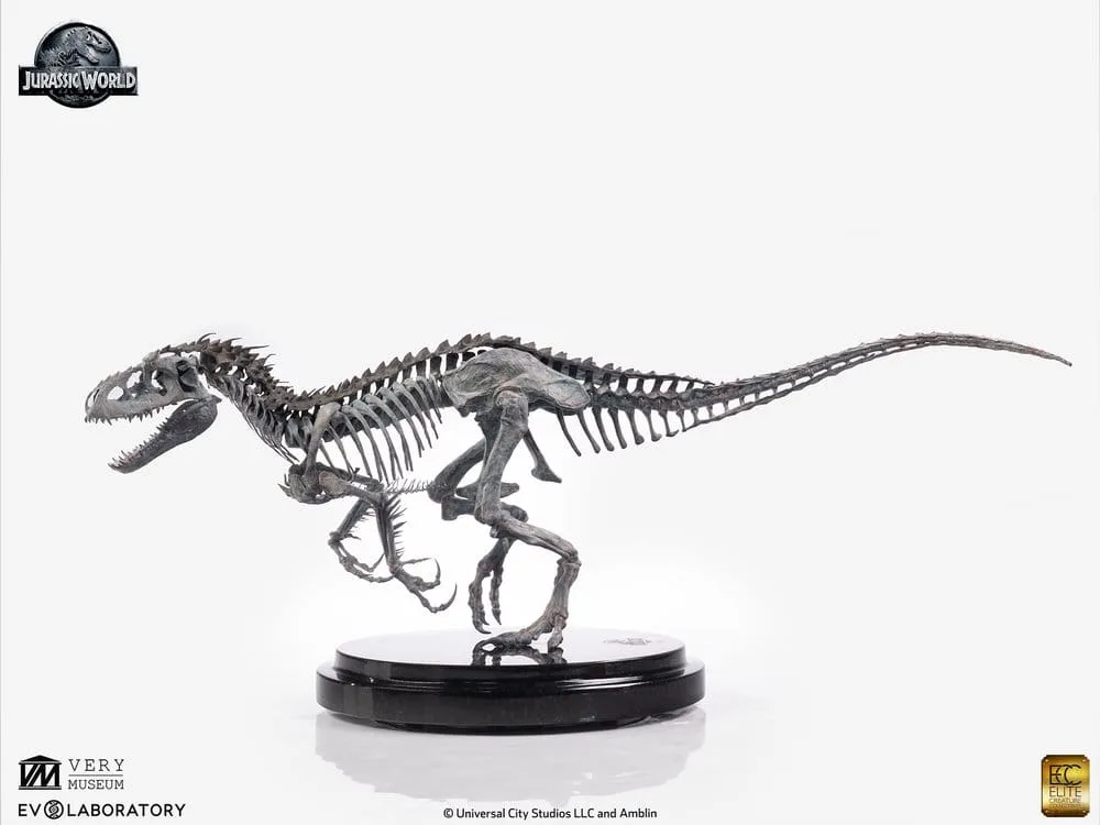 Jurassic World Statue – Indominus Rex Skeleton Bronze 24 cm 18