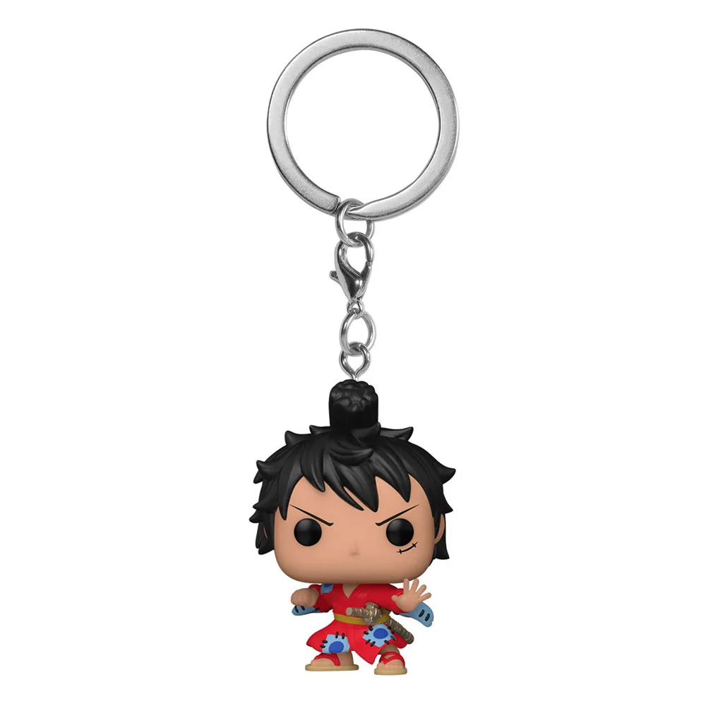 One Piece Vinyl Keychains – Kimono Luffy 4 cm Display of 12
