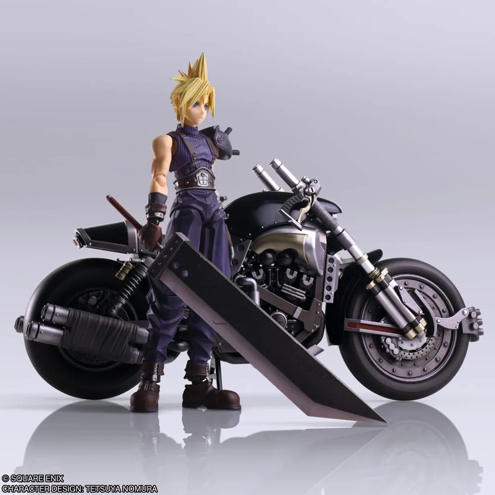 Final Fantasy VII Figure Set – Cloud Strife and Hardy-Daytona 15 cm 5