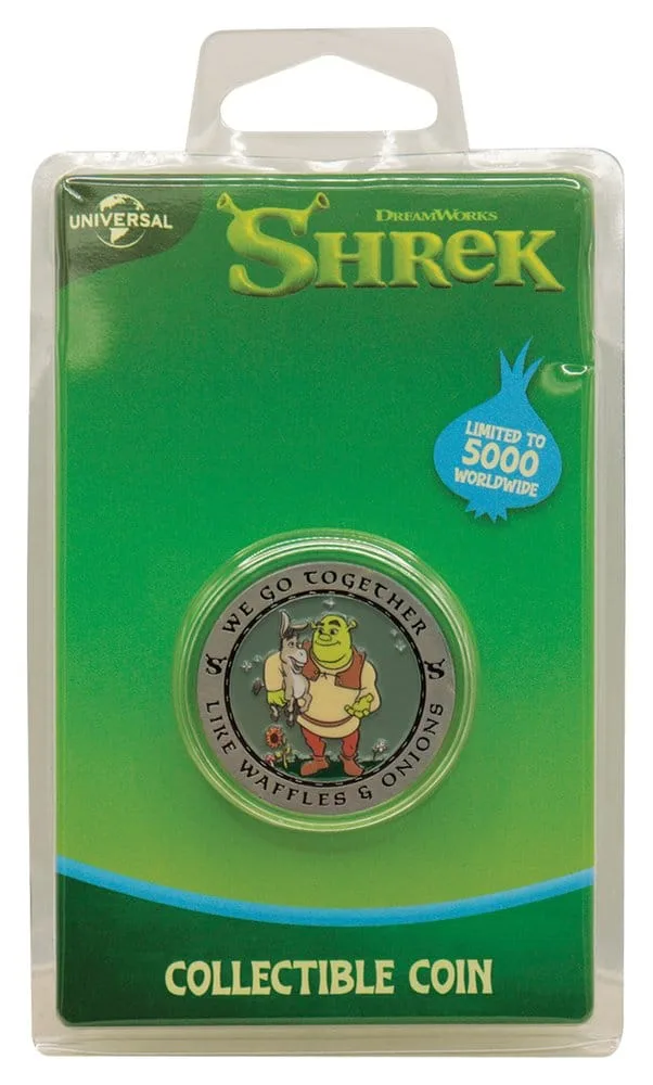Shrek Collectible Coin – Swamp Sweet Swamp Limited Edition 4 cm 4