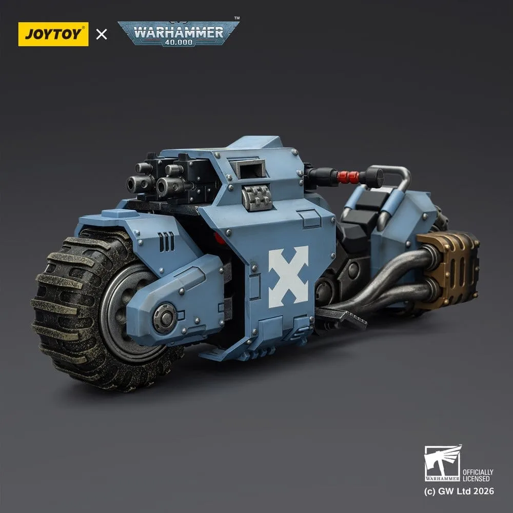 Warhammer 40,000 Kampfmotorrad – Space Wolves Raider Pattern 22 cm 5
