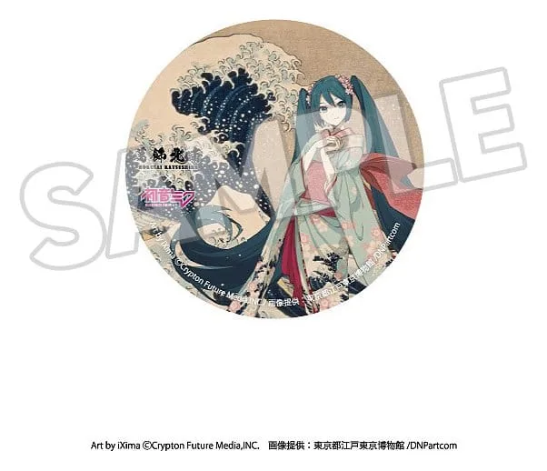 Hokusai x Hatsune Miku pinset – 8 verrassingsdoosjes 6 cm 4