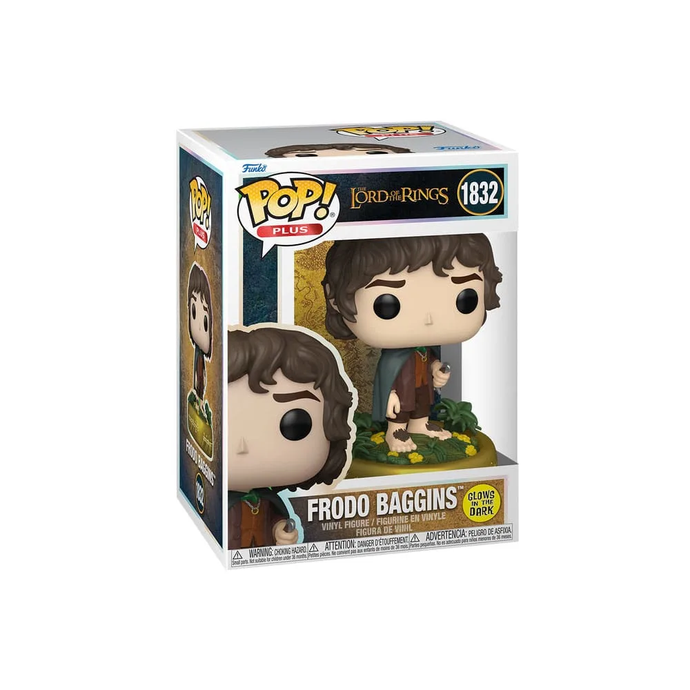 Lord of the Rings Vinyl Figure – Funko Pop Plus Frodo Baggins 9 cm 3