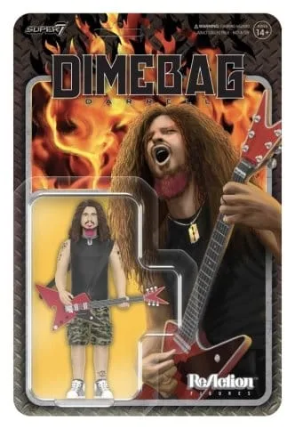 Dimebag Darrell Action Figure – ReAction Culprit 10 cm